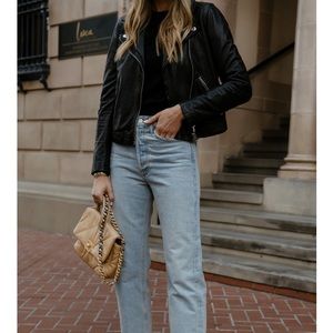 Madewell Black Leather Jacket